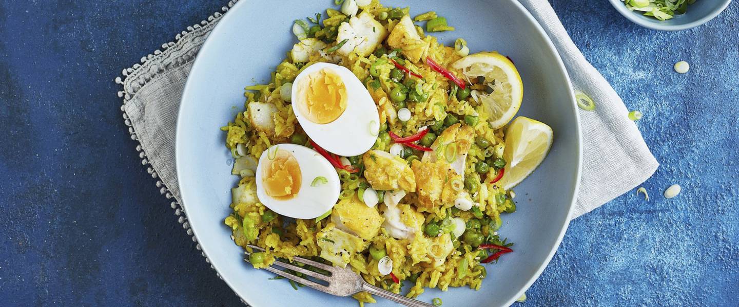 Cook Smoked Haddock Kedgeree in 30 mins Simply Cook