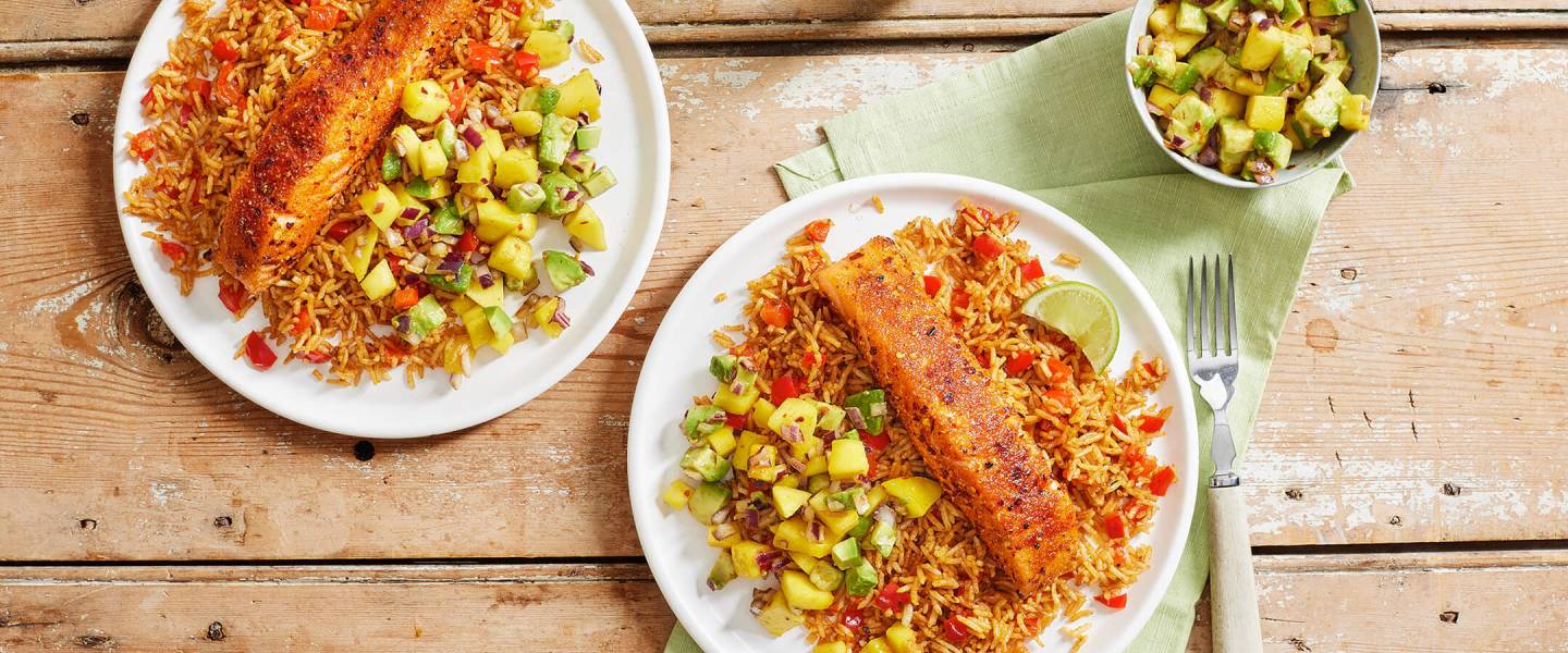 Cook Ancho Chilli Glazed Salmon in 20 mins Simply Cook